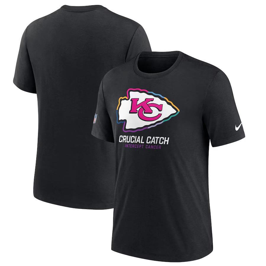 Men Kansas City Chiefs 2024 Nike NFL black T shirts